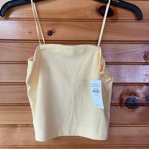NWT AEO Sunshine Yellow Tank Top